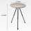 Tea Coffee Camping Table with Carry Bag Travel Mini Foldable Picnic Ta 2