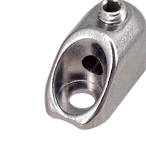 6x Guitar String Locking Nut with Mounting Screws Durable Accessory Si 2