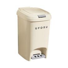 Garbage Container Bin Rectangle Modern Wastebasket for Restroom Toilet