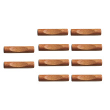 10 Pieces Wooden Chopstick Holders Chopstick Rest for Hotels Spoon Tab