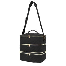 Three Layer Nail Polish Storage Bag Nail Dryer Case for Household Cosm