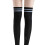 Thigh High Stockings Hosiery Casual Costume Patchwork Thin Extra Long 3
