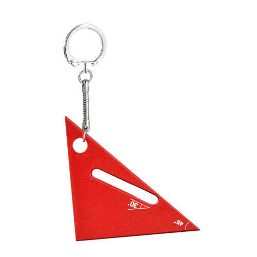 Carpenter Square Rule Multipurpose Clear Scale Aluminum Alloy Triangle