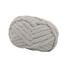 Thick Chunky Yarn DIY Jumbo Yarn for Knitted Cushion Crochet Light Gra
