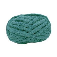 Thick Chunky Yarn DIY Jumbo Yarn for Knitted Cushion Crochet Dark Cyan