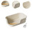 Open Cats Litter Boxes Cat Litter Container Bedpan Sides Anti Splash C 3