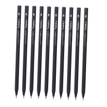 10Pcs Writing Pencils Portable Graphite Pencils for Shading Drafting W
