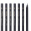 10Pcs Writing Pencils Portable Graphite Pencils for Shading Drafting W 3