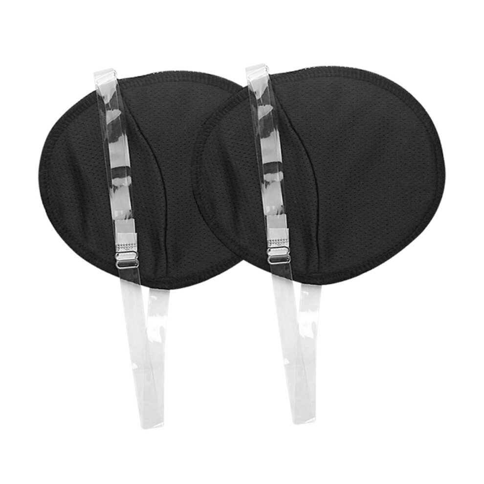 2x Underarm Pad Non Visible Comfortable with Shoulder Strap Armpit Swe