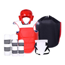 Taekwondo Protective Gear Set Taekwondo Uniform Set for Home, Gyms Ver