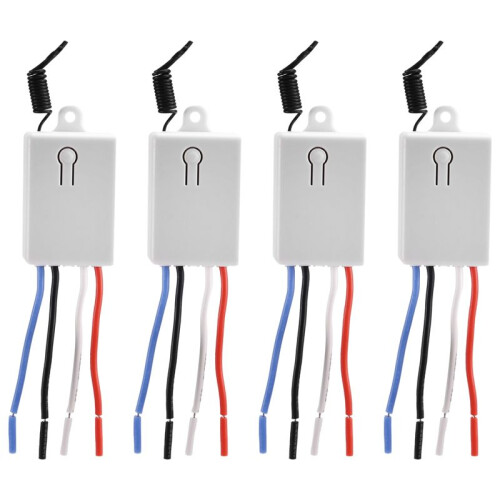 LED Light Wireless Remote Control  Receiver Wiring-Free Wireless