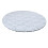 Round Vinyl Fitted Tablecloth Stain Resistant with Flannel Backing for 1