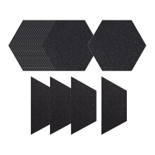 Hexagon Surfboard Traction Pads Deck Pads for Fish Board Skimboard Gri