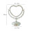 Tabletop Makeup Mirror Vintage Desktop Stand Mirror for Hotel Vanity B 2