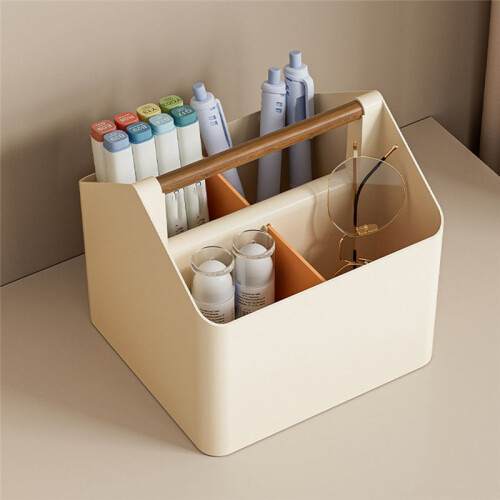 Remote Control Holder TV Remote Control Organizer Large Capacity Pen Holder Storage Box Desktop Organizer 2