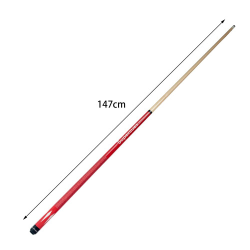 Pool Cue Stick Two Section 58" Segmented Pool Stick for Bar Office Poo 1