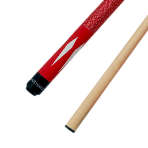 Pool Cue Stick Two Section 58" Segmented Pool Stick for Bar Office Poo 2