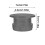 Parasol Umbrella Hole Ring Plug Cap Set Stabilizer for Deck Outside 2