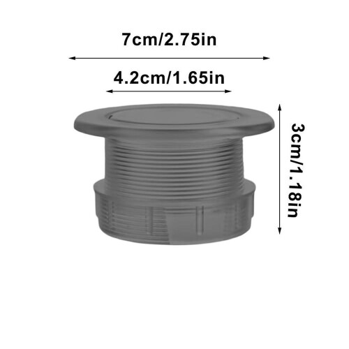 Parasol Umbrella Hole Ring Plug Cap Set Stabilizer for Deck Outside 1