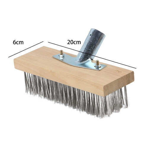 Handle Wire Brush Cleaning Metal Surface Wire Scratch Brushes BBQ Wire 1