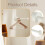 Hanger Organizer Space Saving Removable Suction Cup for Bathroom Wall 3
