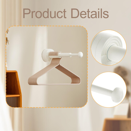Hanger Organizer Space Saving Removable Suction Cup for Bathroom Wall 2
