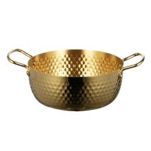 Korea Ramen Pot Kitchen Cookware Stewpot with Double Handles Stainless