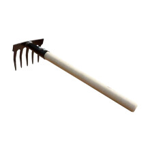 Garden Rake Labor Saving Loosening Garden Tool for Family Backyard Hou