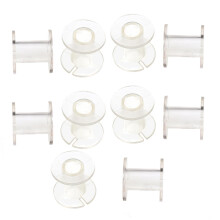 10Pcs Fly Tying Bobbin Spools Gear Standard Thread Spool for Fishing O