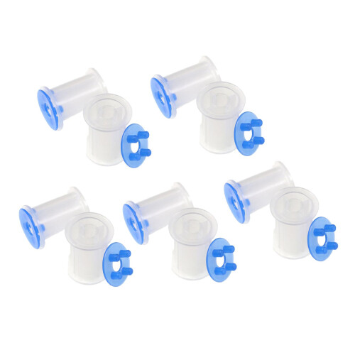10Pcs Fly Tying Bobbin Spools Gear Standard Thread Spool for Fishing O
