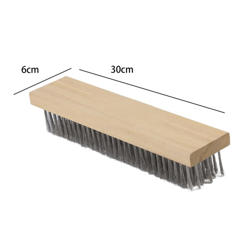 Handle Wire Brush Cleaning Metal Surface Wire Scratch Brushes BBQ Wire 1