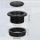 Parasol Umbrella Hole Ring Plug Cap Set Stabilizer for Deck Outside 2