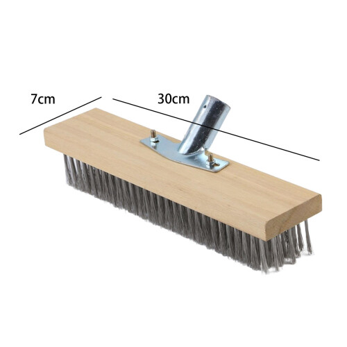 Handle Wire Brush Cleaning Metal Surface Wire Scratch Brushes BBQ Wire 1