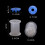 10Pcs Fly Tying Bobbin Spools Gear Standard Thread Spool for Fishing O 2