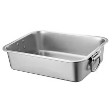 Portable Stainless Steel Cat Litter Tray Box High Sides Rabbit Kitten