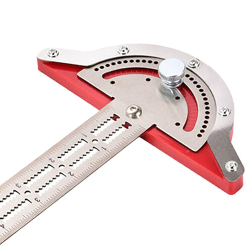 T Ruler Multi Angle Ruler Protractor Measure Tool for Woodworkers Vers 2