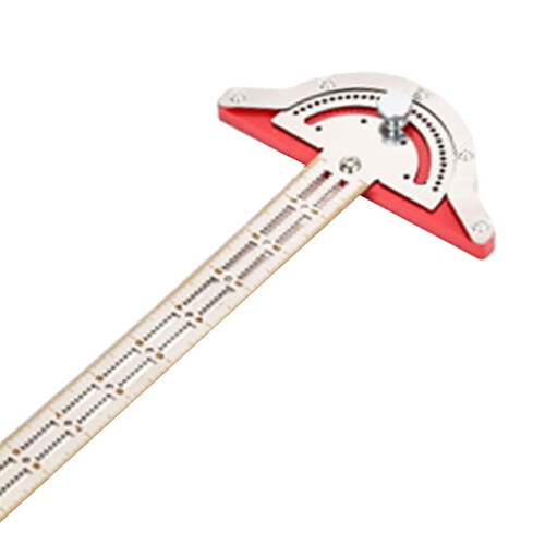 T Ruler Multi Angle Ruler Protractor Measure Tool for Woodworkers Vers 2