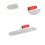 Rounded Corner Putty Spatula Sturdy for Concrete & Drywall Plastering 3