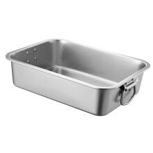 Portable Stainless Steel Cat Litter Tray Box High Sides Rabbit Kitten