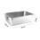 Stainless Steel Cat Rabbit Litter Box Smooth Edge Rustproof Kitten Pot 2