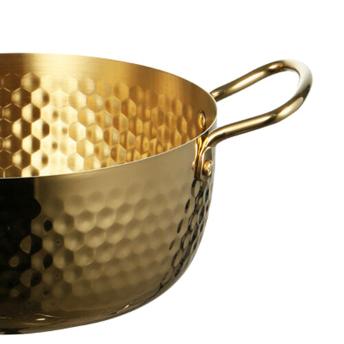 Korea Ramen Pot Kitchen Cookware Stewpot with Double Handles Stainless 2