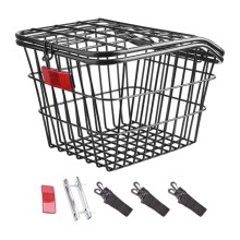 Bike Rear Basket Iro Bicycle Cargo Rack for Riding Accessories Cycling