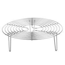 Round Cooling Rack Round Stainless Steel Steamer Rack for Pot Air Frye