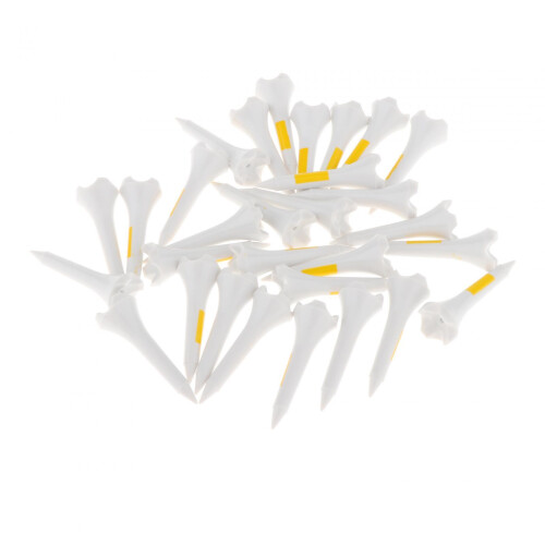 30x Plastic Golf Tees Low Friction Stable Unbreakable Golf Holder for