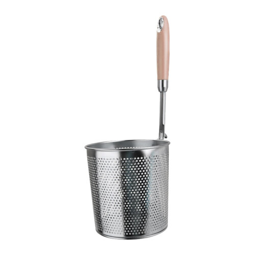 Pasta Noodle Strainer Skimmer Mesh Pasta Basket for Draining Chips Dum