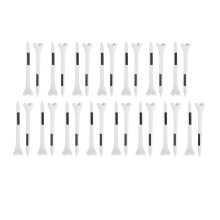 30x Plastic Golf Tees Low Friction Stable Unbreakable Golf Holder for