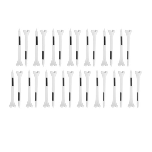 30x Plastic Golf Tees Low Friction Stable Unbreakable Golf Holder for