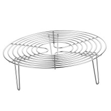 Round Cooling Rack Round Stainless Steel Steamer Rack for Pot Air Frye