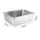 Stainless Steel Cat Rabbit Litter Box Smooth Edge Rustproof Kitten Pot 2