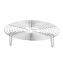 Round Cooking Rack Round Stainless Steel Steamer Rack for Restaurant K